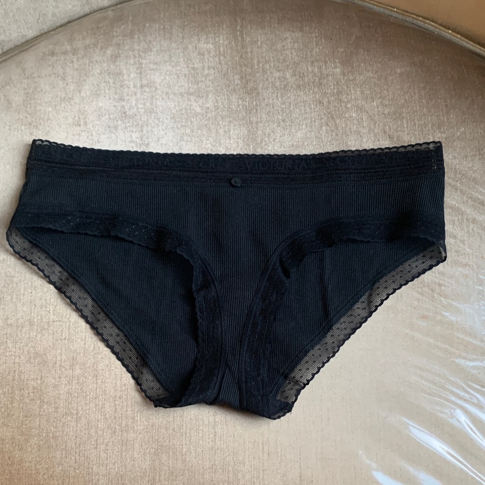 Victoria's Secret Black Lace Hipster